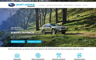 thumb thumb realisation d un site internet vitrine services boutique pour subaru vignette